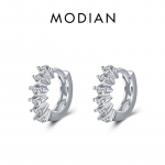 Modian 925 Sterling h&otilde;be pimestav elegantne mood mitmest teemandist r&otilde;ngask&otilde;rvar&otilde;ngad naistele pulmaavalduse ehted h&otilde;be