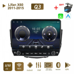 2Din 10-tolline Androidi autostereo raadio Lifan x60 2011-2015 jaoks koos nupunupuga Multimeedia videopleier GPS-navigatsioonis&uuml;steem Carplay 2+32GB