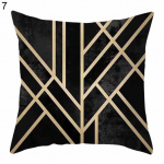 V&otilde;luv padjakate, kortsudevaba tolmukindel pol&uuml;ester, geomeetrilise tr&uuml;kiga tr&uuml;kitud padjakate, m&ouml;&ouml;blitarvikud 7