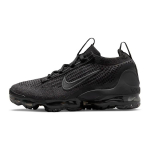 Nike Air VaporMax 2021 Flyknit GS Kolmekordne Must Laste Tennised Antratsiit DB1550-001 37.5