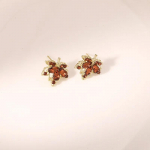 Amber Maple Leaves Naiste k&otilde;rvar&otilde;ngad &otilde;&otilde;nsad taimeelemendid MINi k&otilde;rvar&otilde;ngad Mood Trendikad ebatavalised k&otilde;rvar&otilde;ngad 2023. aasta uusaasta kingitused nagu n&auml;idatud v&auml;rv