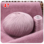 50+20g/komplekt Knitting Yarn Ball Baby K&auml;sitsi kootud ka&scaron;miirl&otilde;ng 100% Mongoolia ka&scaron;miirvillane ka&scaron;miir 47