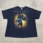 Vintage Y2K Disturbed Metal Band Rock Slipknot Godsmack Unisex T-s&auml;rk S