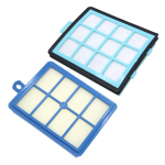 1tk filter+1tk puuvill Philipsi FC8760 FC8761 FC8764 FC8766 FC8767 tolmuimeja HEPA filtrite osad