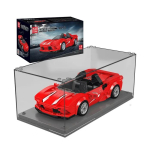 Mould King Speed ​​Champion F8 Supercar 27041 ehituskomplekt m&auml;nguasja kogutav mudelautoplokk, kingitus lastele 8+(332 t&uuml;kki) black