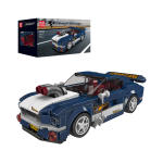 Mould King Speed ​​Champion Mustang 1967 Supercar 27048 Ehituskomplekt M&auml;nguasja kollektsioneeritav mudelautoplokk Laste kingitus 8+(376 t&uuml;kki)