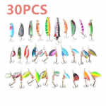 Uus partii 30 tk kalap&uuml;&uuml;gi landid Spinner s&ouml;&ouml;dad Crankbait erinevad kalatarvete konksud mitmev&auml;rviline
