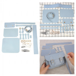 &Otilde;mblemine s Eell&otilde;igatud naha valmistamise kudumistarvikud sinine