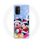 &Uuml;mbris Oppo A74 5G j&otilde;ulup&uuml;ha Miki-Hiire ja Minnie Mouse jaoks