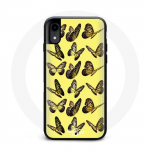 Iphone XR &uuml;mbris metsa liblikad kollane