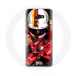 &Uuml;mbris Samsung Galaxy A8 2016 Vormel 1 Sebastian Vettel F1 Red jaoks