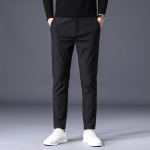 Meeste &auml;rip&uuml;ksid, venivad &otilde;hukesed, elastsed v&ouml;&ouml;kohad Jogger Korea klassikalised p&uuml;ksid meestele 38 must