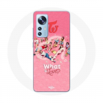 Coque pour Xiaomi Mi 12 / 12X TWICE Logo Rouge Affiche What Is Love