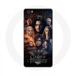 &Uuml;mbris Huawei P8 jaoks Game of Thrones, 8. hooaeg Game of Thrones meeskonna plakat Eagle'i logo hall