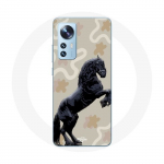 Coque pour Xiaomi Mi 12 / 12X Frison Noir Race de cheval
