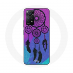 Redmi Note 11 Pro 5G &uuml;mbris Dream Catcher must sinine ja lilla taust