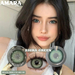 AMARA v&auml;rvilised kontaktl&auml;&auml;tsed silmadele Siniste silmade v&auml;rvilised rohelised l&auml;&auml;tsed Korea mood hallid l&auml;&auml;tsed kaunid pupillid aastas 2 tk/paar ASURA-GREEN