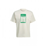 Adidas Originals Disney X Tinkerbelli Prindiga L&otilde;tv Spordis&auml;rk &Uuml;mmarguse Kaelusega L&uuml;hikeste Varrukatega Unisex Pealisp&uuml;ksid Kreemjasvalge GP3392 XL