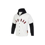 Jordan Logo T&auml;hetr&uuml;kk Spleissimine Vabaaja Kapuutsiga Jakk Meeste Jakid Valge FB7035-133 XL white