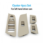 LHD auto interj&ouml;&ouml;r eesmise tagaukse akna t&otilde;stel&uuml;liti nupu paneeli trimmikate Asenda BMW 5. seeria G30 G31 F90 525i 530i 540i jaoks Oyster 4pcs set