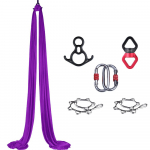 Aerial Dance Supplies Stretch Silk Aerial Yoga Hammock Home Joogastuudio Libisemisvastane Satiin Nailon