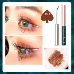 Waterproof and sweatproof Mascara Primer Slim Long Curl Natural Stereoscopic Thickening Quick Drying Mascara Liquid Eye Makeup Long-lasting Set must