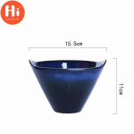 S&uuml;gavsinine keraamiline salat, riisinuudlikussi lauan&otilde;ud