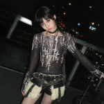 Grunge Aesthetics V&otilde;rktopid Jaapani Y2k t&auml;toveeringuga l&auml;bipaistvad topid Vintage Harajuku l&auml;bin&auml;gelik pikkade varrukatega gooti T-s&auml;rk S must