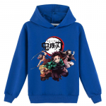 Laste 3D kapuutsiga pusa The Blade of Ghost Destruction pullover Poppy Playtime Laste kampsun 170cm must