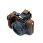 Nikon Z50 pehmest kummist silikoonist korpuse korpuse katte kaitseraami nahk Nikon Z 50 kaamerale kohv