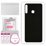 apgo Protective Skin Sticker for the back compatible with Tecno Spark 4, Wrap Film, Foil, Vinyl - Pattern Matrix