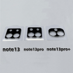 Xiaomi Redmi Note 14 13 Pro 5G kaamera jaoks, must kattega siidiprintimine objektiiv 9H karastatud klaasist kaitsja kaitsekile kaitse 1 Pcs (Note 13 5G) must