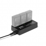 Godox VC26T 3-pesaline akulaadija Godox V1/V860III seeria v&auml;lklambi akudele UK Plug