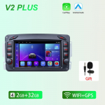 REAKOSOUND Raadio Stereo Auto Multimeediapleier Mercedes Benz W203 Vito W639 VaneoCLK W209 W210M/Ml jaoks Carplay wifi BT GPS Navigaator