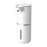 380 ml automaatne seebi dosaator vaht USB laadimine puutevaba nutiekraan infrapunasensor Vedelseebi dosaatorid k&auml;tepesumasin 1pcs valge