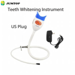 3ColorsDental hammaste valgendamise LED hambaarsti valgenduslambi pleegitamisseade 10 tk lambihelmed hambaravi seadmed US Plug sinine/valge
