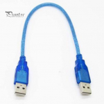 30 cm USB 2.0 A-t&uuml;&uuml;pi isas-USB-juhtme adapteri andmepikenduskaabel
