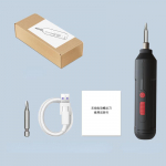 Mini elektriline kruvikeerajate komplekt USB-taaslaetav akutrelli kruvikeerajad