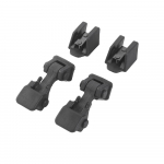 Engieni riiv Lukustuskapoti lukustus Riivid Bracket Pandla komplekt Jeep Wrangler TJ 1997-2006 auto v&auml;listarvikud