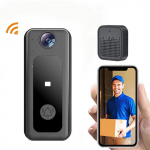 Intelligentne visuaalne uksekell M3 WiFi juhtmevaba kodu sisetelefoni uksekell &ouml;ine uksekell Nutika kodu jaoturi helina video uksekell One Size