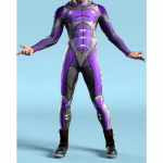 Mehaaniline k&uuml;berarmor k&uuml;berkombine Cosplay Punk Bodysuit Steampunk kost&uuml;&uuml;m Halloweeni peokost&uuml;&uuml;m Meeste jaoks lahe Zentai &uuml;likond M
