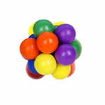 Creative Fidget m&auml;nguasi T&auml;iskasvanutele Lastele M&auml;nguasi Stressi leevendaja Elastsed v&auml;rvilised pallid Dekompressioonipallid Helmestega pigistatavad pallid