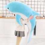 1 tk 160 cm suure suurusega kawaii Dolphin Plush m&auml;nguasjad Armas t&auml;idisega pehme loomapadja nukud lastele T&uuml;drukutele magamispadja kingitus 30CM