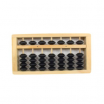 7 veerg, 5 helmestega puidust abacus Kerge, sileda servaga kaasaskantav, l&otilde;hnatu, lapsed, matemaatika aritmeetiline arvutust&ouml;&ouml;riist loendusraam &Otilde;pilane Haridus