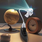 Lampe USB en forme d'astronaute