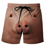Naljakas Pig Graphic Rannap&uuml;ksid meestele 3D Prinditud Part Lauap&uuml;ksid Sport J&otilde;usaal Ujumisp&uuml;ksid Ujumiskost&uuml;&uuml;m homme Lahedad j&auml;&auml;p&uuml;ksid p&uuml;ksid L
