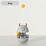 Tumbler Cat Interaktiivne m&auml;nguasi Toidujaoturiga m&auml;nguasjad veerevate pallidega Naljakas kassi aeglane s&ouml;&ouml;tja Iq treeningpall kassipojale roosa