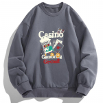 S&uuml;gis- ja kevadine pikkade varrukatega T-s&auml;rk Meeste kampsun aluss&auml;rk Meeste &uuml;mara kaelusega pullover kampsun Meeste XXXXL