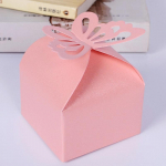 Uued Baby Shower peokaunistused pulmade kinkekarbid 10 tk liblikas pakkekarp kommikarp DIY roosa