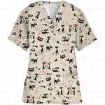 Hulgim&uuml;&uuml;k uus Koera multifilmi print med&otilde;de vorm labor lemmikloomapood kombinesoonid mood &otilde;hukesed matttopsid M